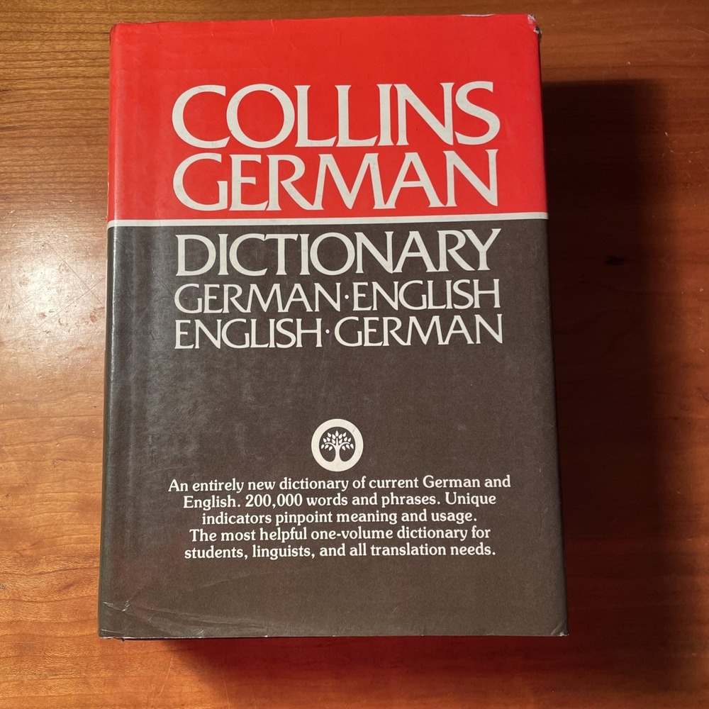 COLLINS GEM German-English Dictionary 1980 Language GERMANY Travel Pocket-Size
